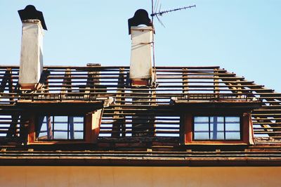 Low angle view of built structure