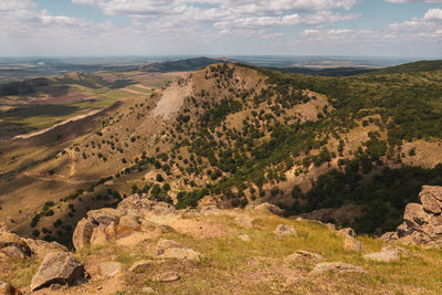 View from macin mountains