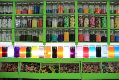Full frame shot of multi colored candies