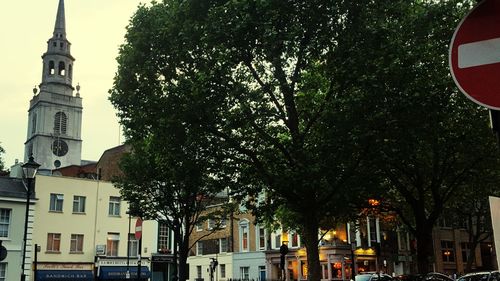 Low angle view of buildings