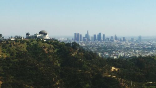 Skyscrapers in city