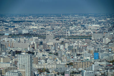 Aerial view of cityscape