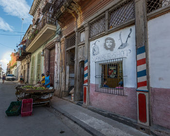 Street amidst buildings in city