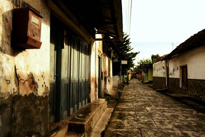 Corridor of building