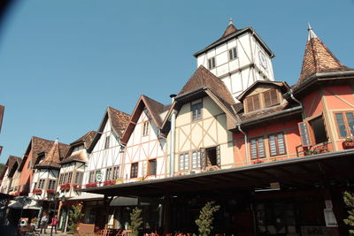 Low angle view of buildings