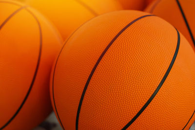 Close-up of basketball