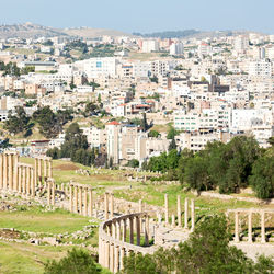 View of buildings in city