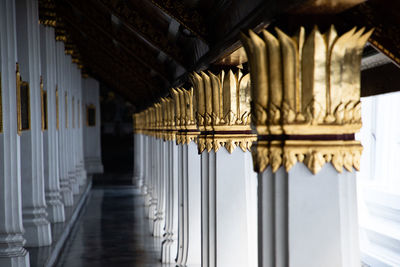 Corridor of building