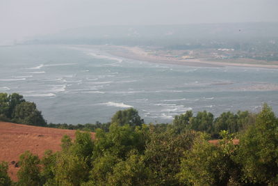 Aerial view of landscape