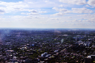 Aerial view of cityscape