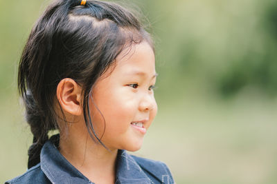 Portrait of smiling girl