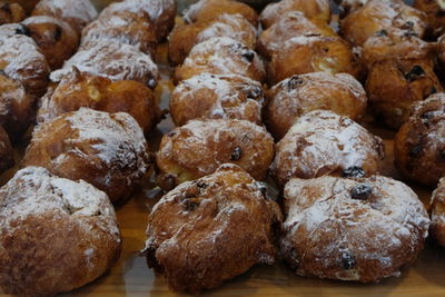 Full frame shot of bread