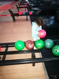 Close-up of multi colored balloons