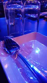 Close-up of drink in glass