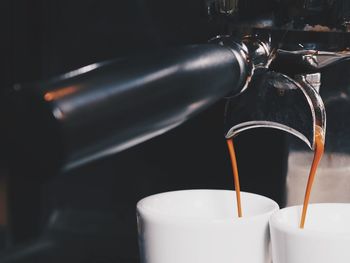 Close-up of coffee cup