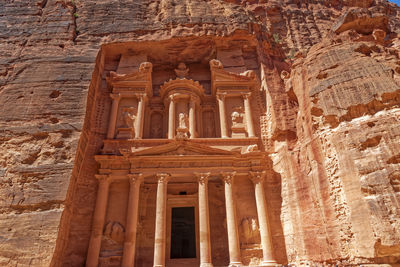 Low angle view of historical building