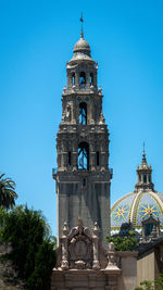 The california tower in balboa park