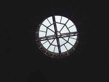 Low angle view of ceiling