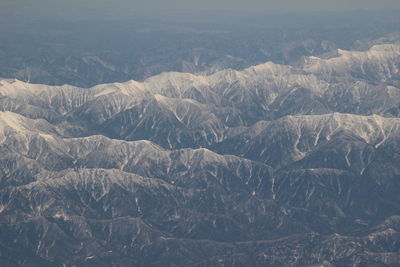 Scenic view of dramatic landscape