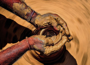 Close-up of rusty metal