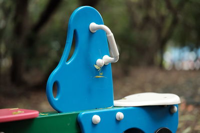 Close-up of dental equipment