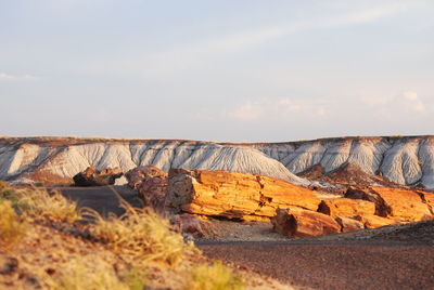 View of landscape against sky