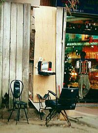 Close-up of an empty room