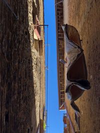 Low angle view of buildings against sky
