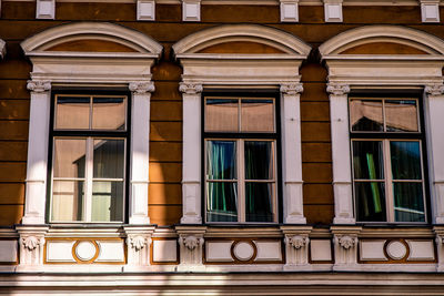 Facade of historic building