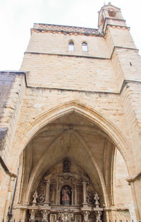 Low angle view of historical building