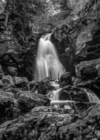 Waterfall in forest