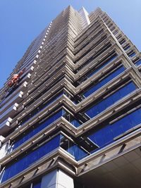 Low angle view of modern building