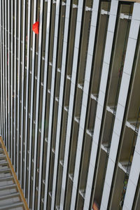 Low angle view of modern glass building