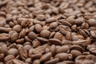 Full frame shot of coffee beans