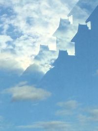 Low angle view of sky