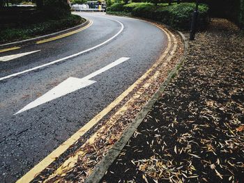 Empty road