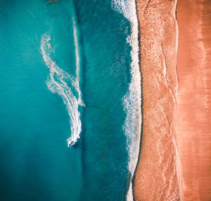 Aerial view of beach