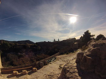 Panoramic view of landscape against sky