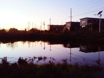 View of building with waterfront