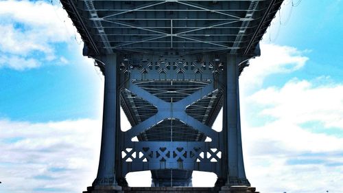 Low angle view of bridge