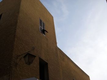 Low angle view of building against sky