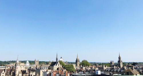 Oxford spire skyline
