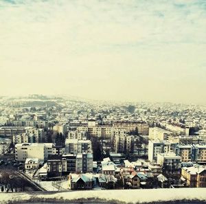 Cityscape against sky