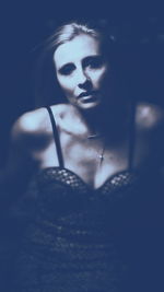 Portrait of a young woman