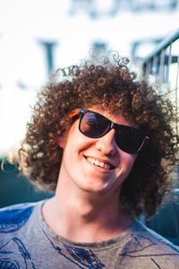 Portrait of smiling young man