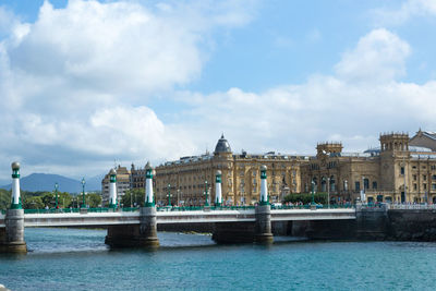 View of city against sky