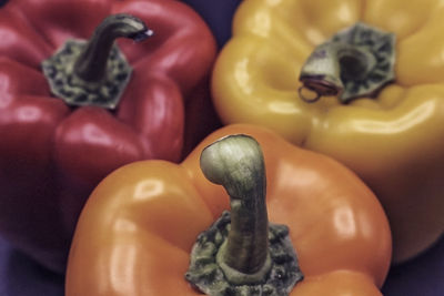 Close-up of bell peppers