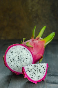 Close-up of fruit on table