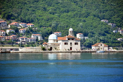 Kotor bay are a series of coves on the southern dalmatian coast of the adriatic sea in montenegro