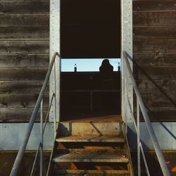 Staircase of building